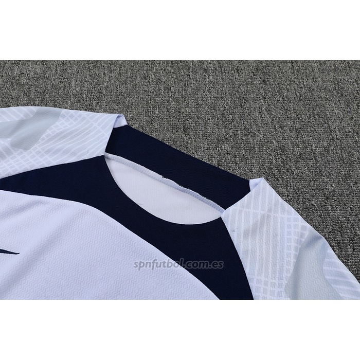 Chandal del Paris Saint-Germain Manga Corta 2022-2023 Blanco - Pantalon Corto